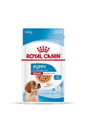 Royal Canin Medium Puppy Gravy Yavru Köpek Konservesi 10 Adet 140 gr