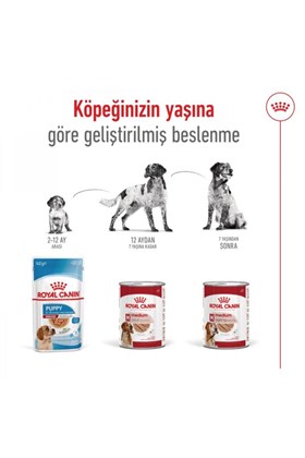 Royal Canin Orta Irklar Için Yaş Konserve Köpek Maması 410g