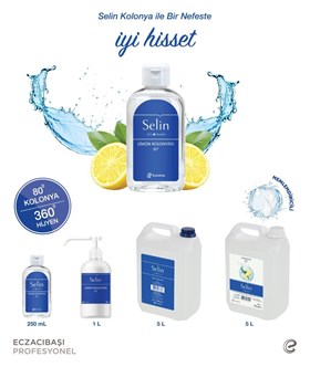 Selin Limon Kolonyası 5 Litre x 2 Adet