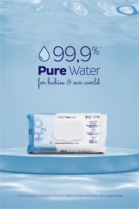 Sleepy Aquacare H2O Yenidoğan Islak Bebek Havlusu 8x50