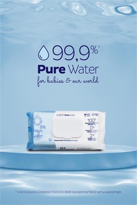 Sleepy Aquacare H2O Yenidoğan Islak Bebek Havlusu 50