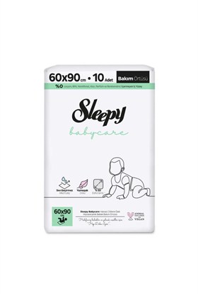 Sleepy Babycare Bebek Bakım Örtüsü 60x90 cm 10 Adet