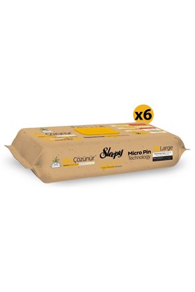 Sleepy Bio Çözünür Yüzey Temizlik Havlusu&mendili Karanfil&tarçın 6x50 (300 YAPRAK)