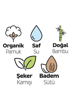 Sleepy Bio Natural Yenidoğan Islak Bebek Bakım Havlusu 12x40 (480 YAPRAK)