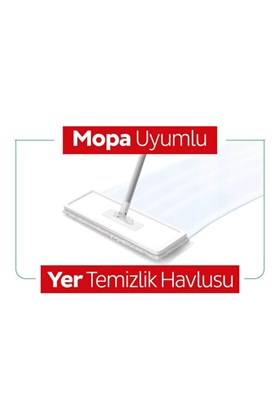 Sleepy Easy Clean Arap Sabunu Katkılı Mopa Uyumlu Yer Temizlik Havlusu&Mendili 50 Yaprak
