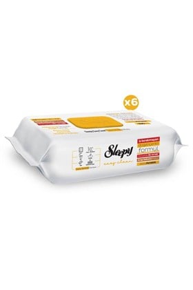 Sleepy Easy Clean Arap Sabunu Katkılı Yüzey Temizlik Havlusu&mendili 6x100 (600 YAPRAK)
