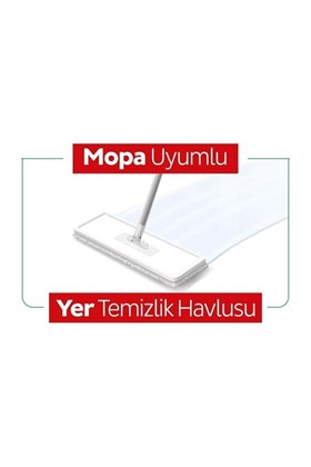 Sleepy Easy Clean Beyaz Sabun Katkılı Mopa Uyumlu Yer Temizlik Havlusu&mendili 50 Yaprak
