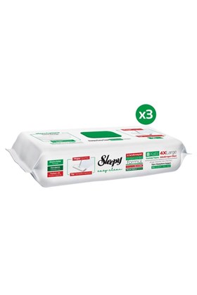 Sleepy Easy Clean Beyaz Sabun Katkılı Mopa Uyumlu Yer Temizlik Havlusu&mendili 3x50 (150 YAPRAK)