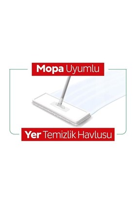 Sleepy Easy Clean Beyaz Sabun Katkılı Mopa Uyumlu Yer Temizlik Havlusu&mendili 50 Yaprak