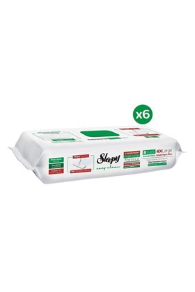Sleepy Easy Clean Beyaz Sabun Katkılı Mopa Uyumlu Yer Temizlik Havlusu&mendili 6x50 (300 YAPRAK)