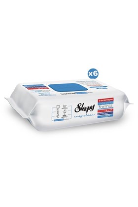 Sleepy Easy Clean Çamasır Suyu Katkılı Yüzey Temizlik Havlusu&Mendili 6x100 (600 Yaprak)