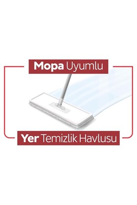 Sleepy Easy Clean Lilyum+Kiraz Ç+Orkide Mopa Uyumlu Yer Temizlik Havlusu&Mendili 3X20 (60 Yaprak)