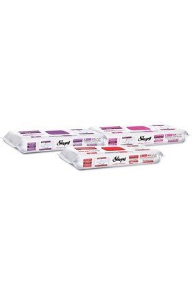 Sleepy Easy Clean Lilyum+Kiraz Ç+Orkide Mopa Uyumlu Yer Temizlik Havlusu&Mendili 3X20 (60 Yaprak)