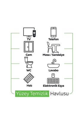 Sleepy Easy Clean Yüzey Temizlik Havlusu Mendili Doğa + Meyve Serisi 6X100 Karma Paket