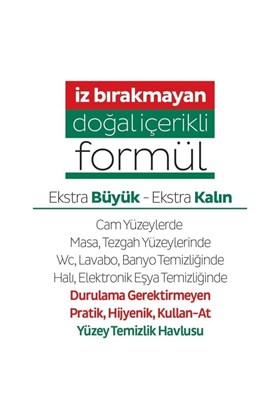 Sleepy Easy Clean Yüzey Temizlik Havlusu 3x100 (300 Yaprak)