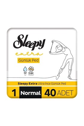 Sleepy Extra Ultra Ince Günlük Ped Normal 40 Adet