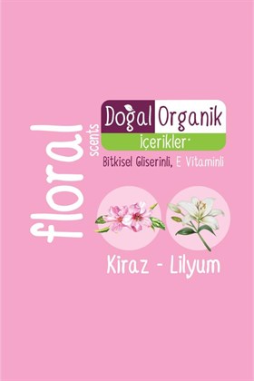 Sleepy Floral Kişisel Bakım Havlusu Çanta Boy 25 Yaprak