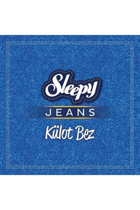 Sleepy Jeans Külot Bez 4 Beden Maxi 4lü Jumbo 120 Adet (7-14 KG)
