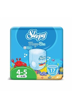 Sleepy Mayo Külot Bez 5 Beden Junior 17 Adet 7-18 Kg