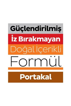 Sleepy Meyve Serisi Yüzey Temizlik Havlusu Mendili Portakal 100 Yaprak