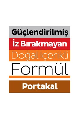 Sleepy Meyve Serisi Yüzey Temizlik Havlusu Mendili Portakal 100 Yaprak