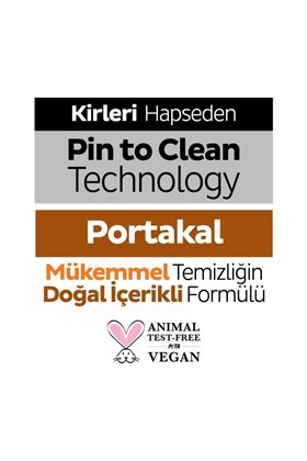 Sleepy Meyve Serisi Yüzey Temizlik Havlusu Mendili Portakal 100 Yaprak