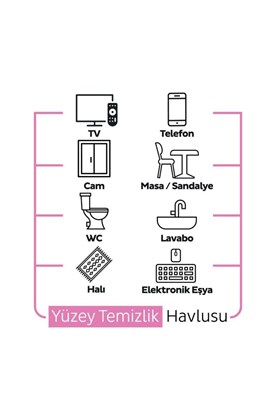 Sleepy Meyve Serisi Yüzey Temizlik Havlusu Mendili Pomelo 100 Yaprak