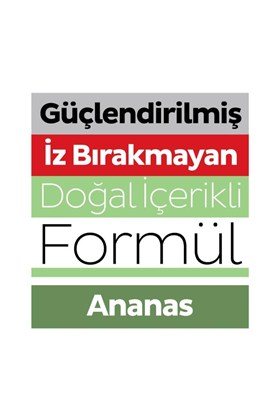 Sleepy Meyve Serisi Yüzey Temizlik Havlusu Mendili Ananas 3x100 (300 Yaprak)
