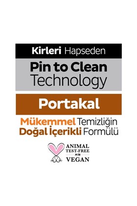 Sleepy Meyve Serisi Yüzey Temizlik Havlusu Mendili Portakal 100 Yaprak