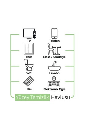 Sleepy Meyve Serisi Yüzey Temizlik Havlusu Mendili Portakal+Ananas+Pomelo 3x100 (300 Yaprak)