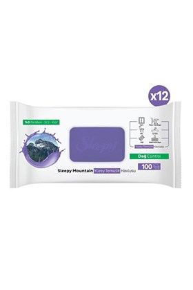Sleepy Mountain Yüzey Temizlik Havlusu&Mendili Dağ Esintisi 12x100 (1200 Yaprak)