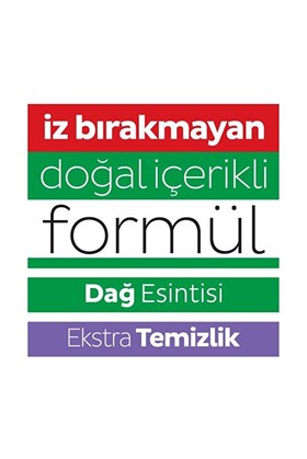 Sleepy Mountain Yüzey Temizlik Havlusu&Mendili Dağ Esintisi 6x100 (600 Yaprak)