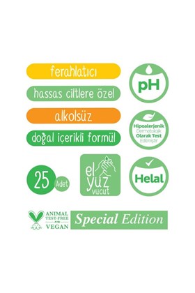 Sleepy Natural Kişisel Bakım Havlusu Çanta Boy 6x25 (150 Yaprak)