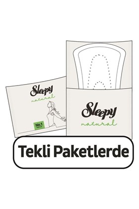 Sleepy Natural Ultra Hassas Günlük Ped Normal 40 Adet Ped
