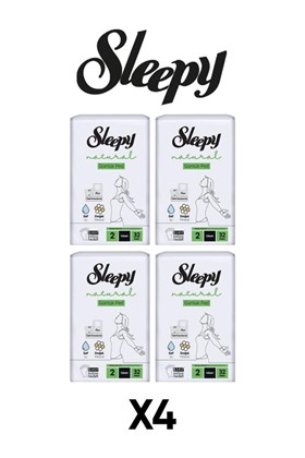 Sleepy Natural Ultra Hassas Günlük Ped No:2 Uzun 32X4 128li