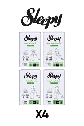 Sleepy Natural Ultra Hassas Günlük Ped No:2 Uzun 32X4 128li