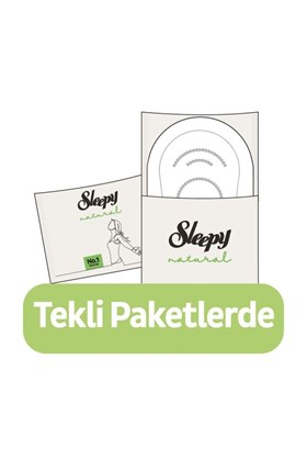 Sleepy Natural Ultra Hassas Hijyenik Ped Gece 18 Adet Ped