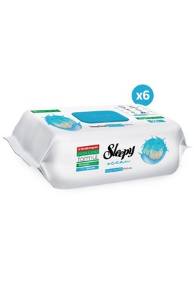 Sleepy Ocean Yüzey Temizlik Havlusu&Mendili Okyanus Esintisi 6x100 (600 Yaprak)
