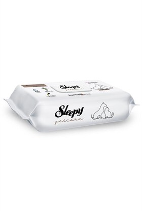 Sleepy Petcare Evcil Hayvan Islak Havlu 60 Lı 7497