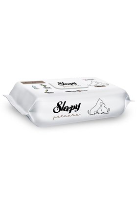 Sleepy Petcare Evcil Hayvan Islak Havlu 60 Lı 7497