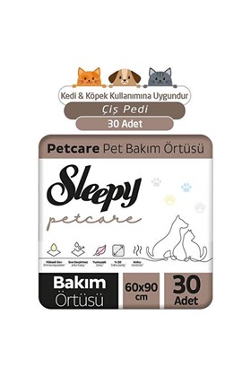 Sleepy Petcare Pet Bakım Örtüsü 60X90 cm 30 Adet