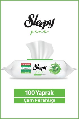 Sleepy Pine Yüzey Temizlik Havlusu&Mendili Çam Ferahlığı 100 Yaprak