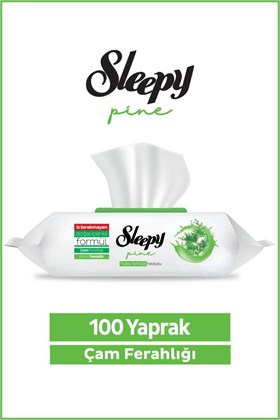 Sleepy Pine Yüzey Temizlik Havlusu&Mendili Çam Ferahlığı 100 Yaprak