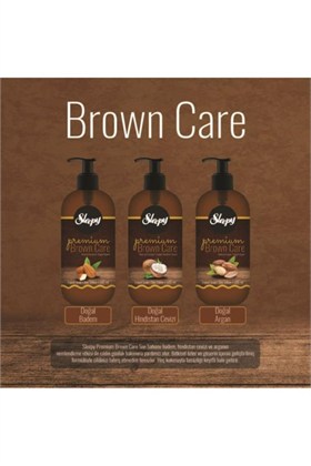 Sleepy Sivi Sabun Premium Brown Care Doğal Hindistan Cevizi 500 Ml