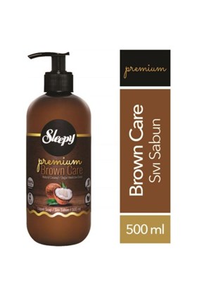 Sleepy Sivi Sabun Premium Brown Care Doğal Hindistan Cevizi 500 Ml