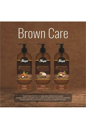 Sleepy Sivi Sabun Premium Brown Care Doğal Hindistan Cevizi 500 Ml