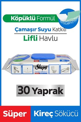 Sleepy Temiz Mutfak Havlu Kireç Çözücü 30 Lu 7670