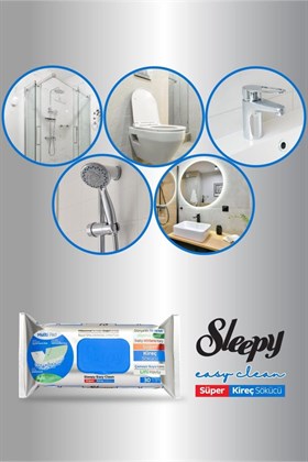 Sleepy Temiz Mutfak Havlu Kireç Çözücü 30 Lu 7670