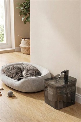 Tiny Kiwipets KPF-10544 Evcil Hayvan Su Çeşmesi | 1.5 L Hazne & Filtreli & Sessiz Çalışma