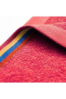 United Colors of Benetton Be-Home %100 Pamuk Kırmızı 70x140 cm Plaj Havlusu